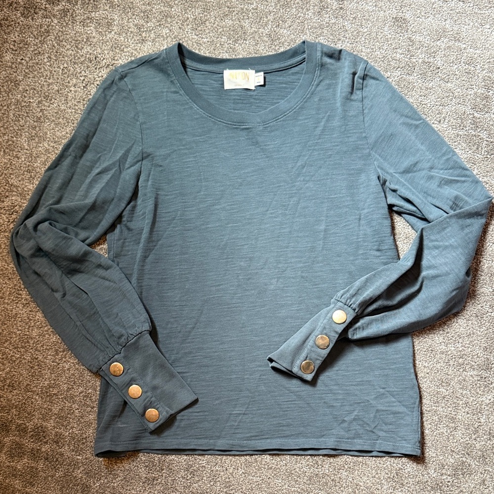 Nation LTD Slate Blue/Gray Top